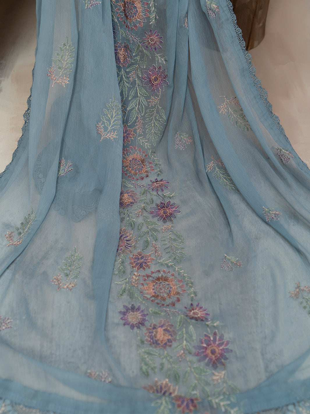 Embroidered Chiffon