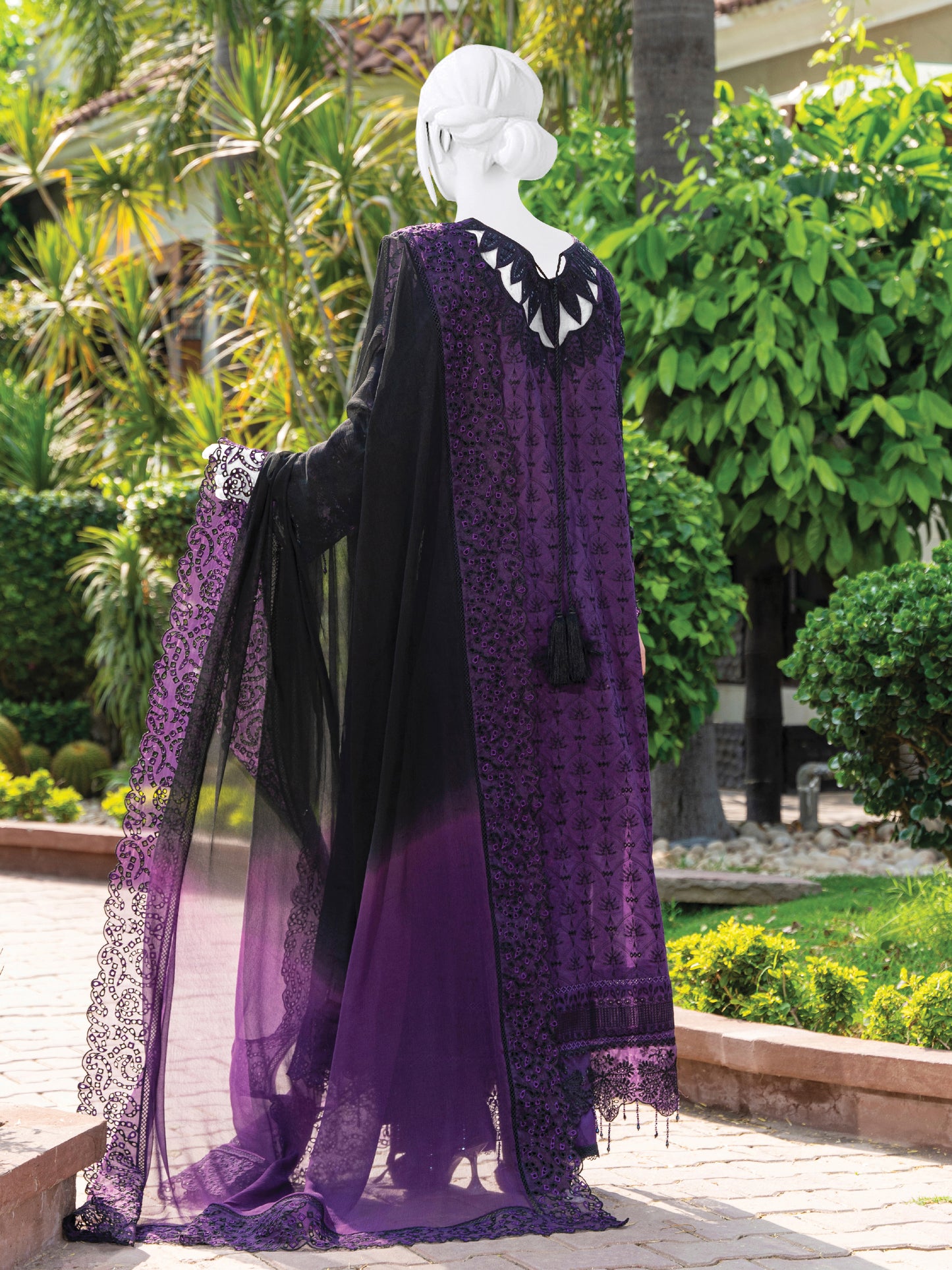 Embroidered Lawn Stitched 3-Pc