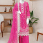 Embroidered Lawn Stitched 3-Pc