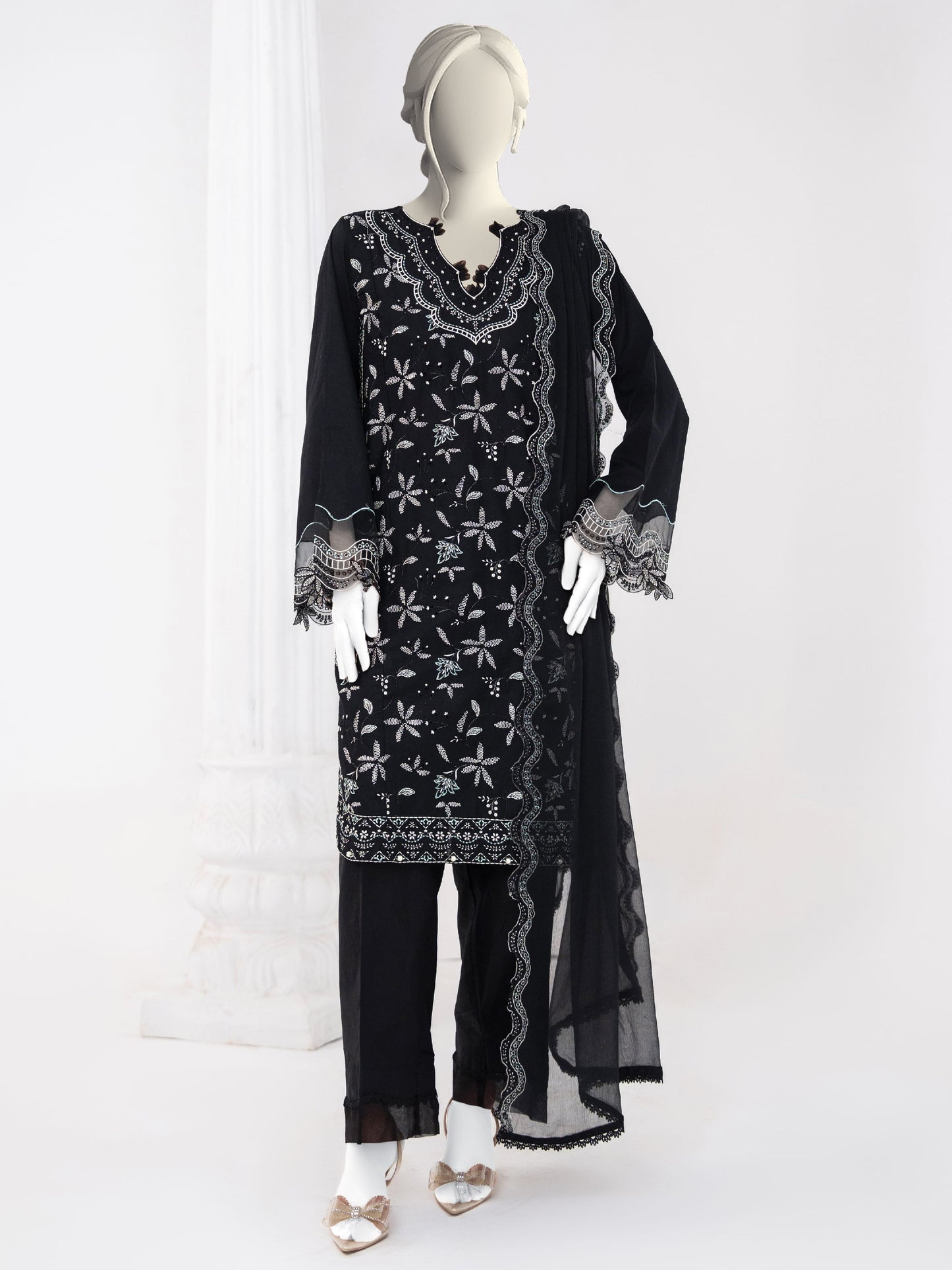 Embroidered Lawn | Stitched