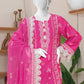 Embroidered Lawn Stitched 3-Pc