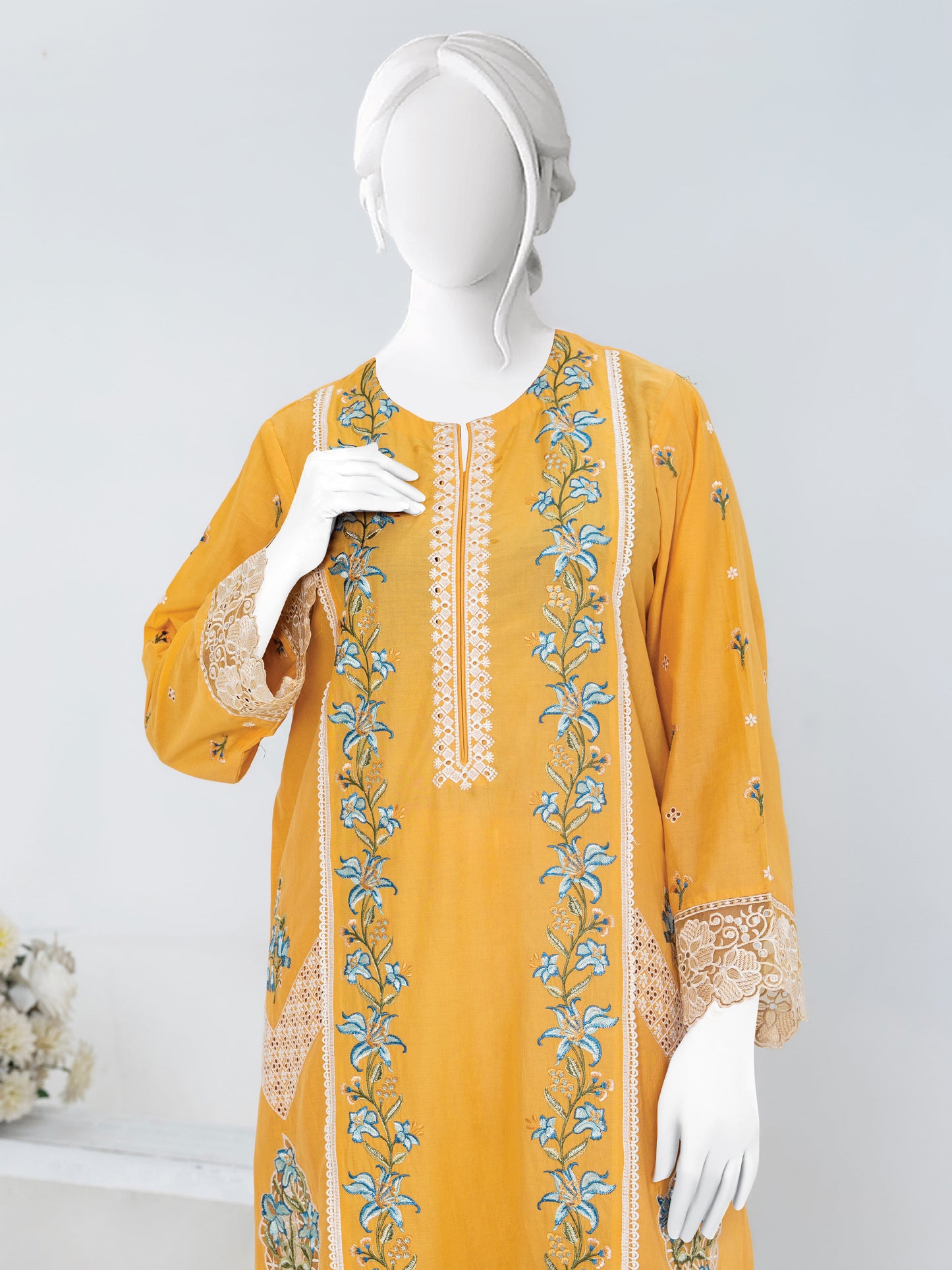 Embroidered Lawn 2PC Stitched