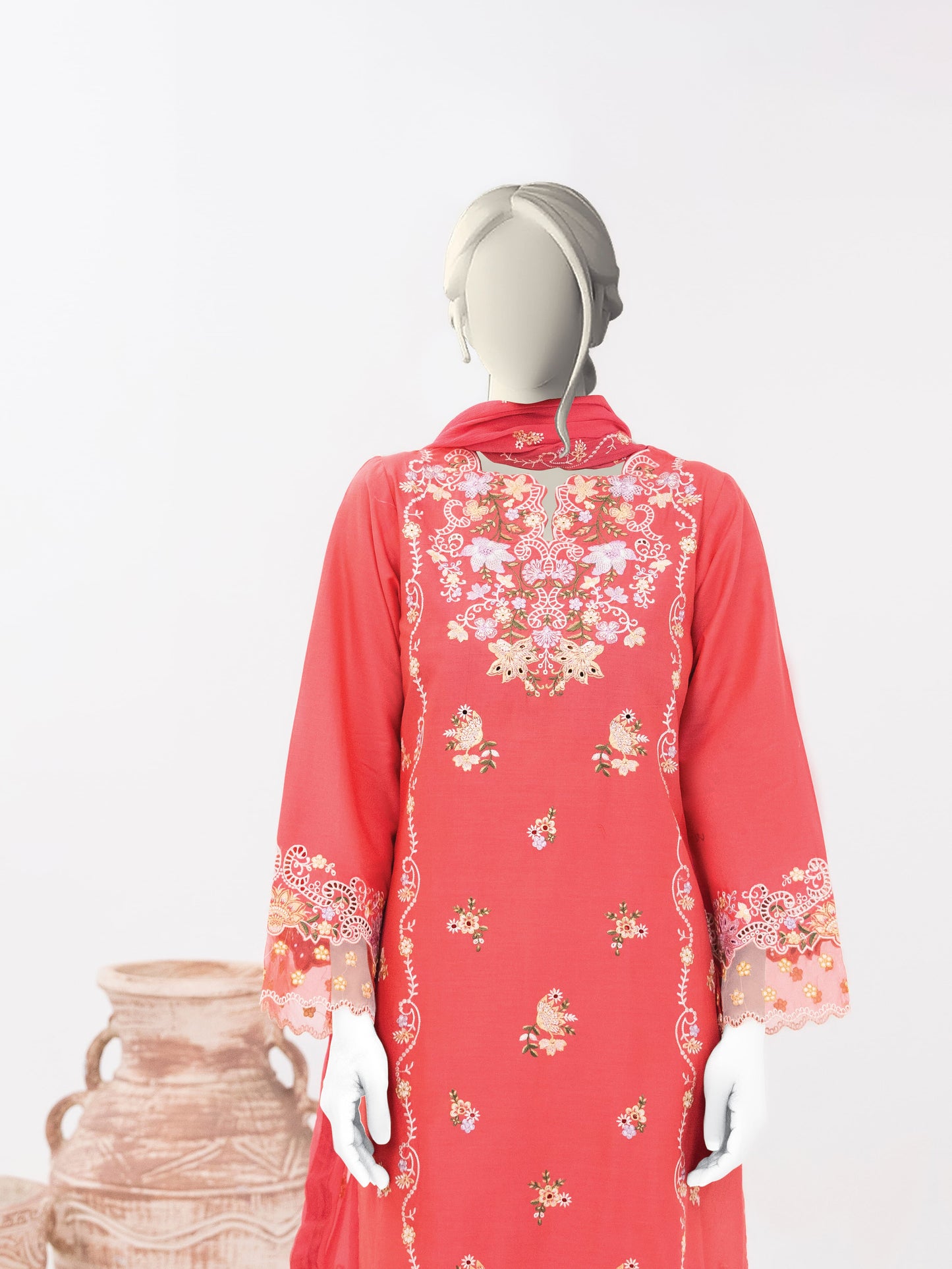 Embroidered Lawn | Stitched