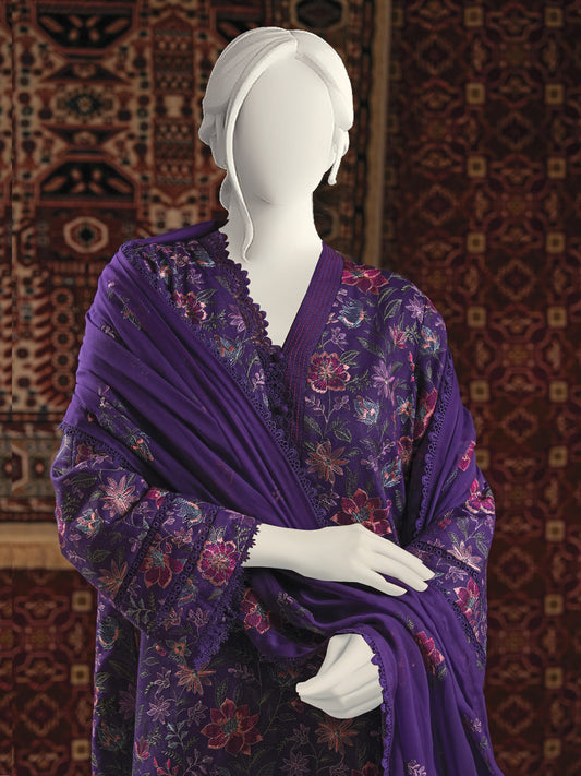 Embroidered Karandi