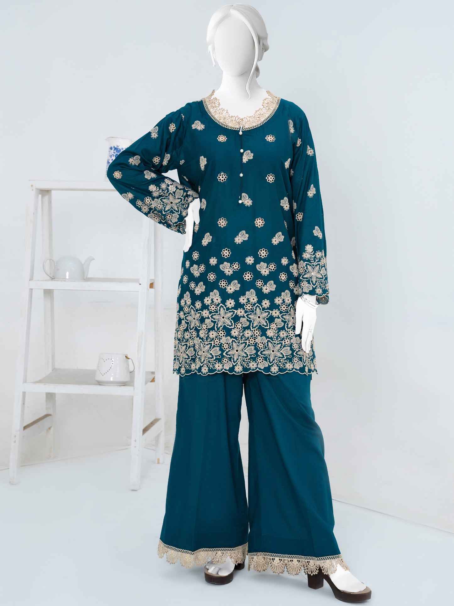 Embroidered Lawn 2PC Stitched