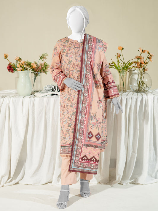 Printed Metallic Khaddar