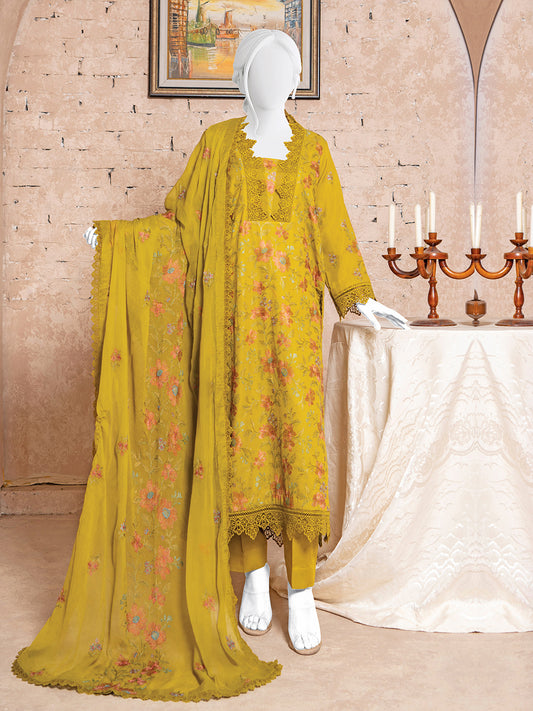 Embroidered Karandi