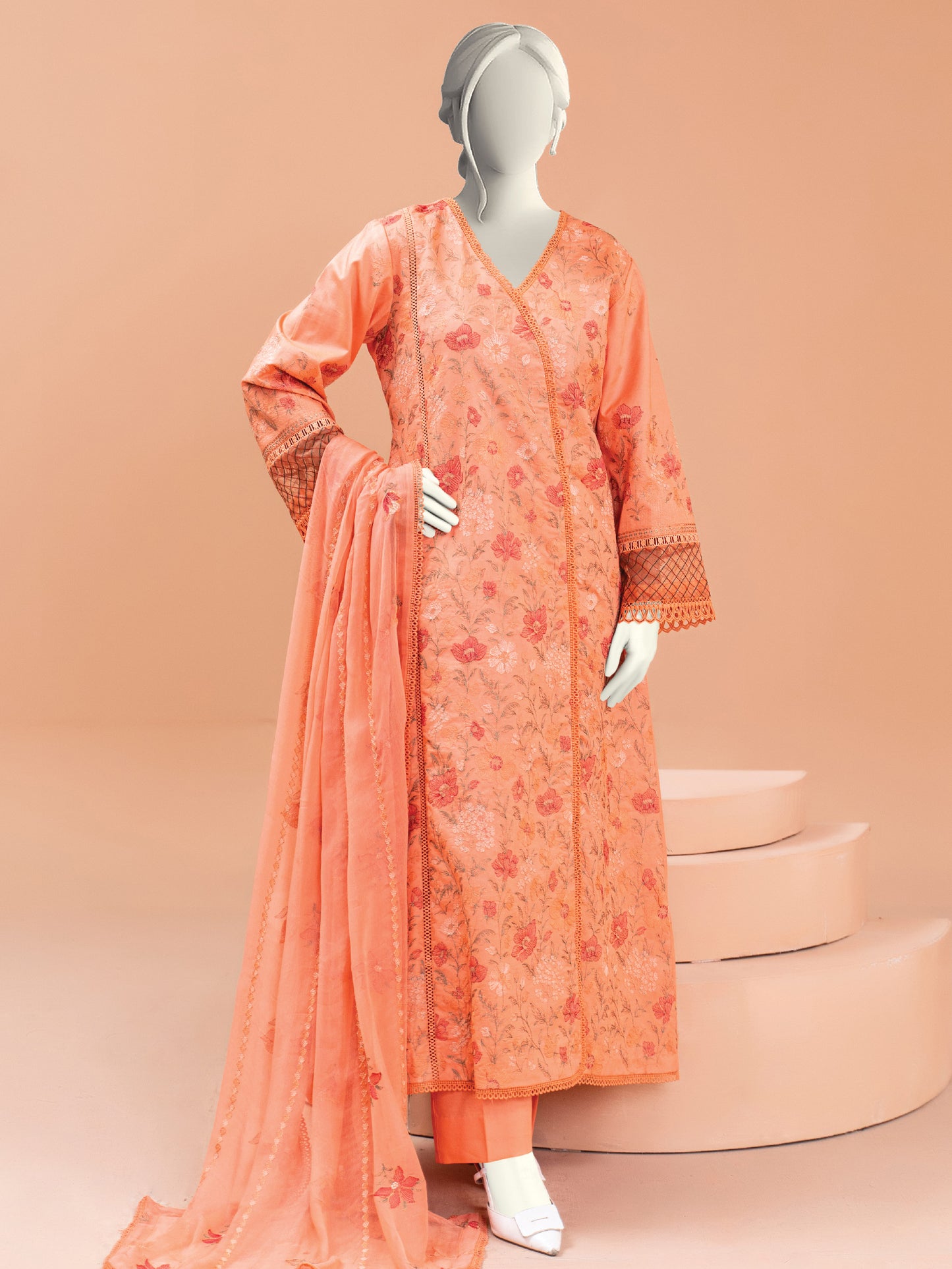 Embroidered Lawn