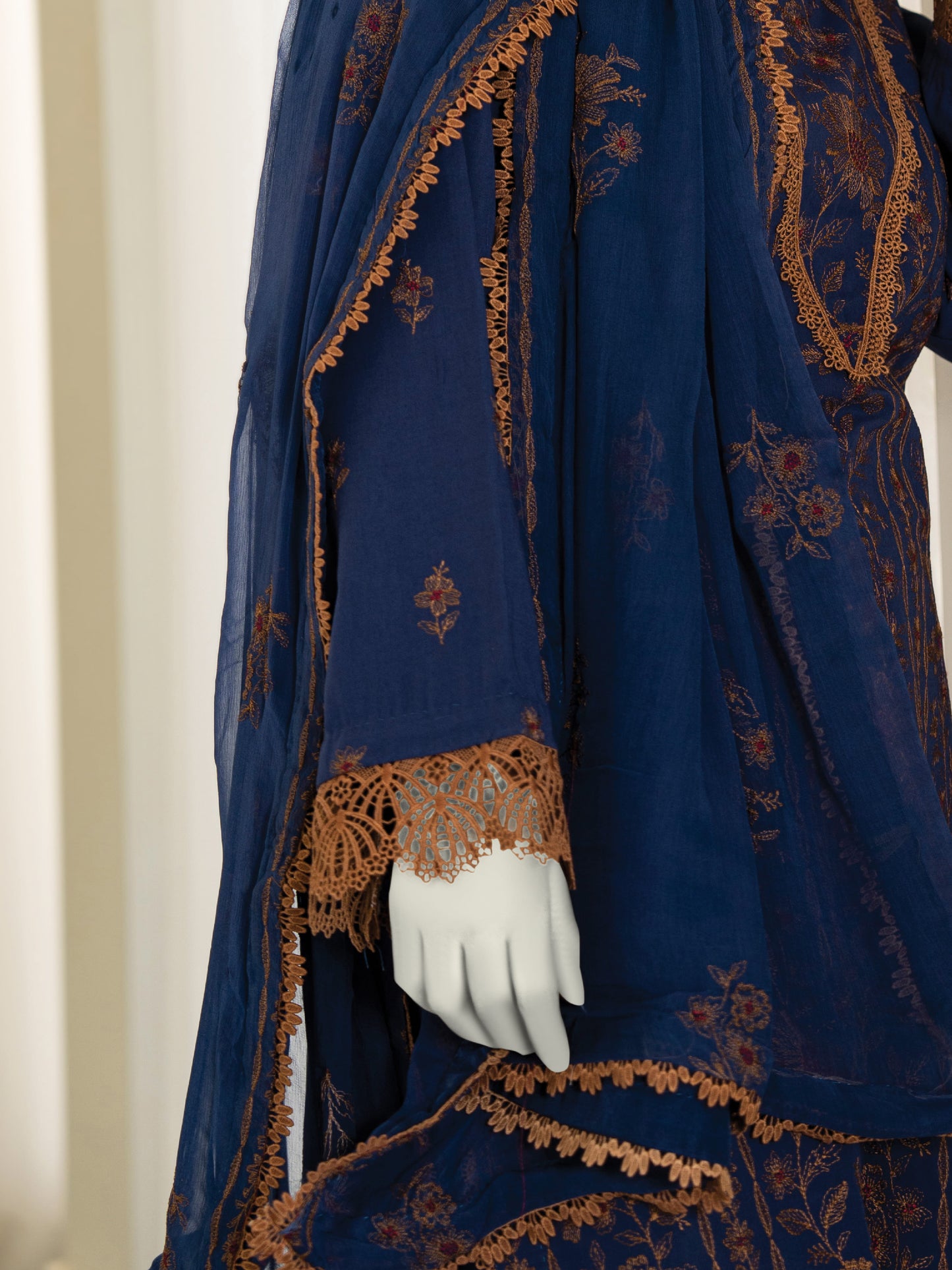 Embroidered Swiss Lawn