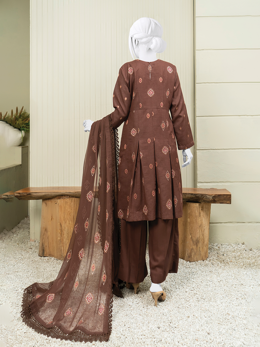 Embroidered Karandi