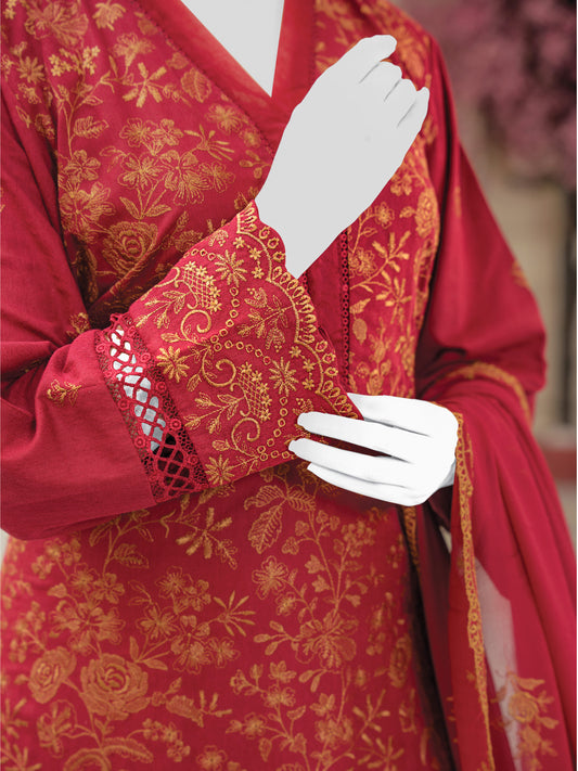 Embroidered Karandi
