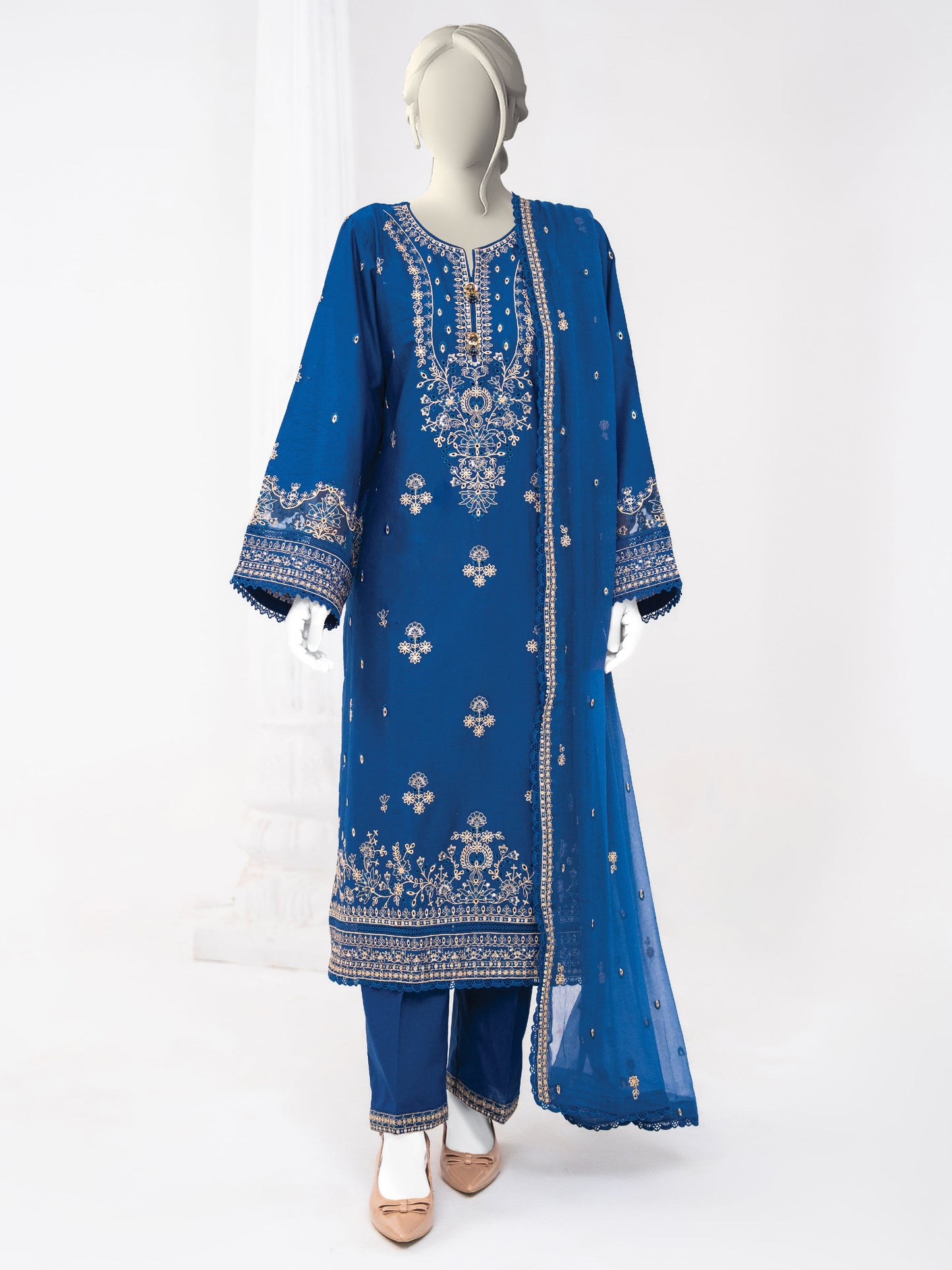 Embroidered Lawn | Stitched