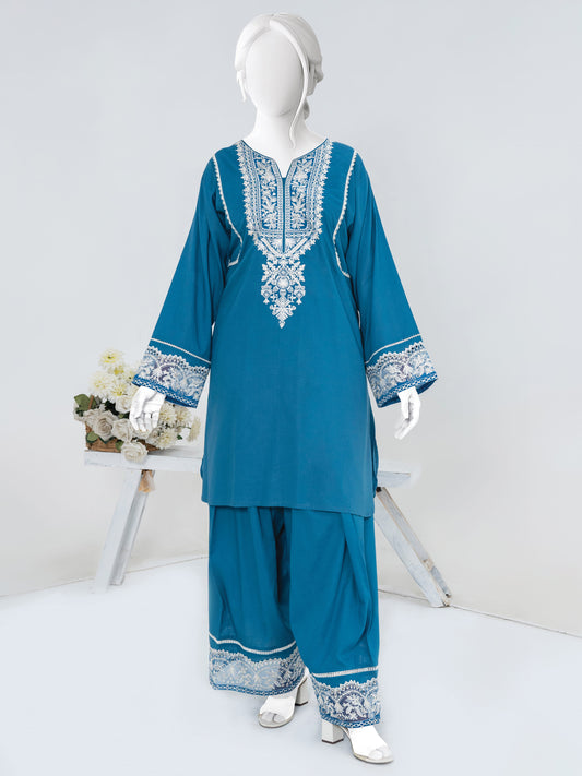 Embroidered Lawn 2PC Stitched