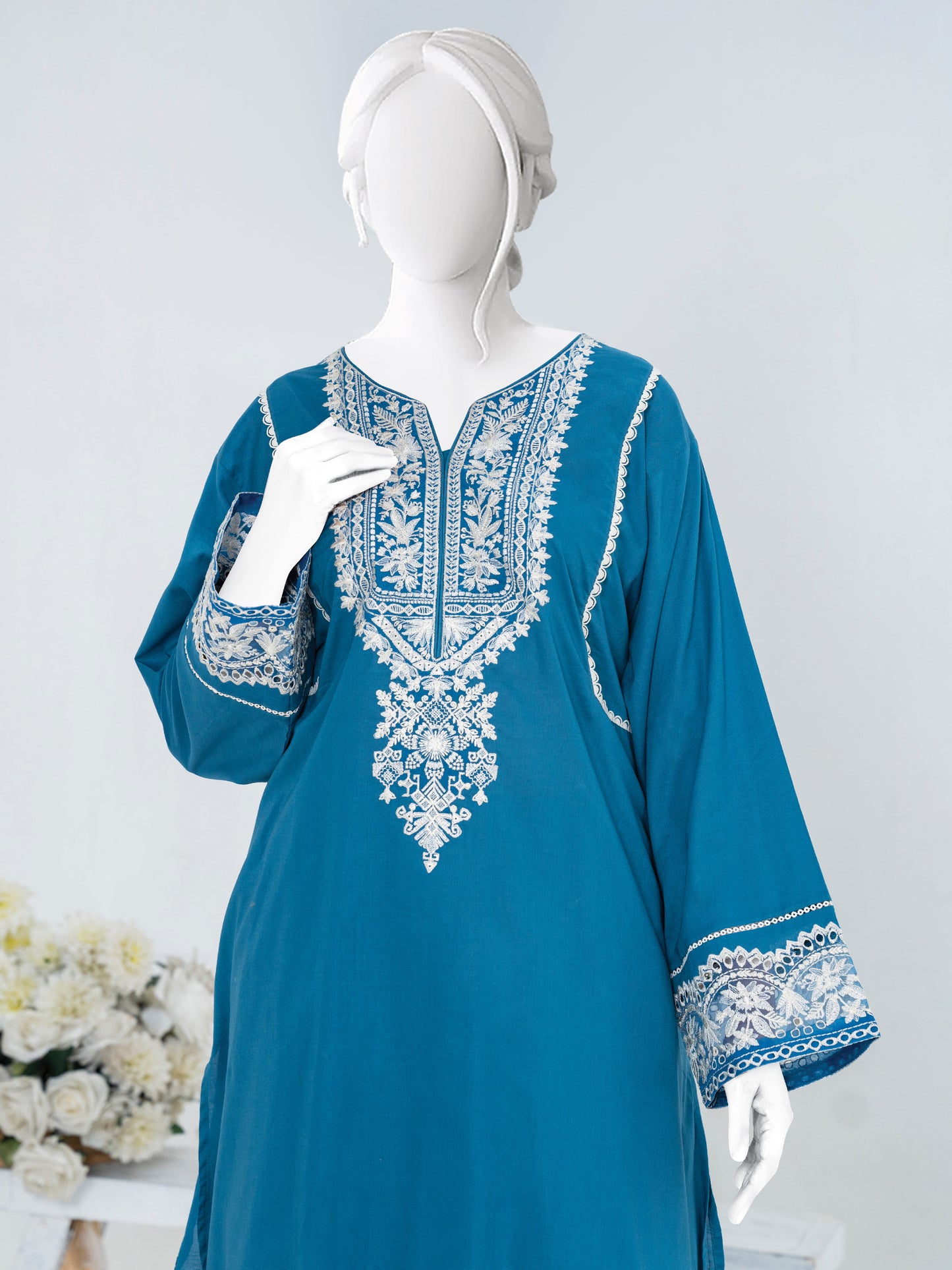 Embroidered Lawn 2PC Stitched