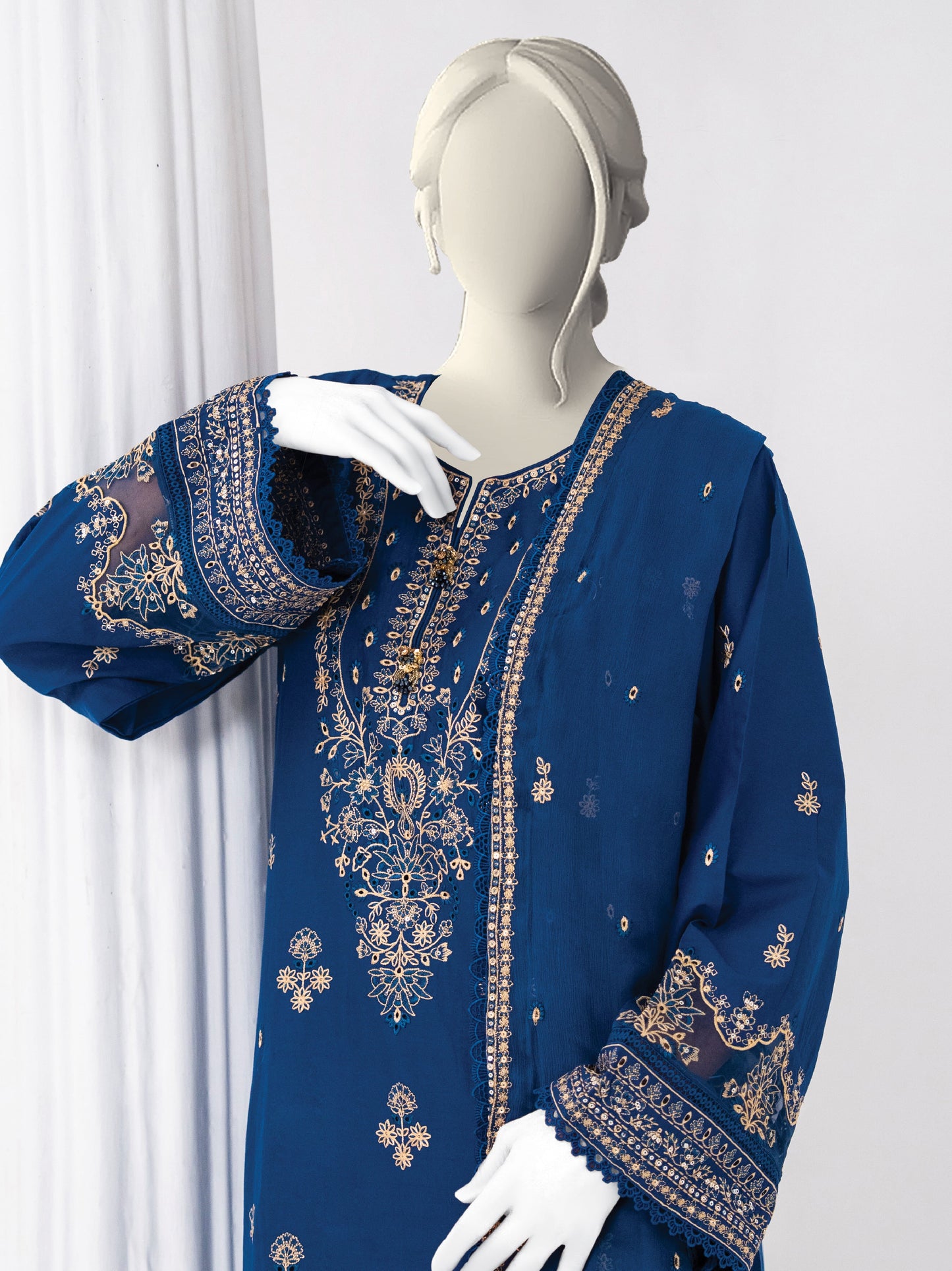 Embroidered Lawn | Stitched