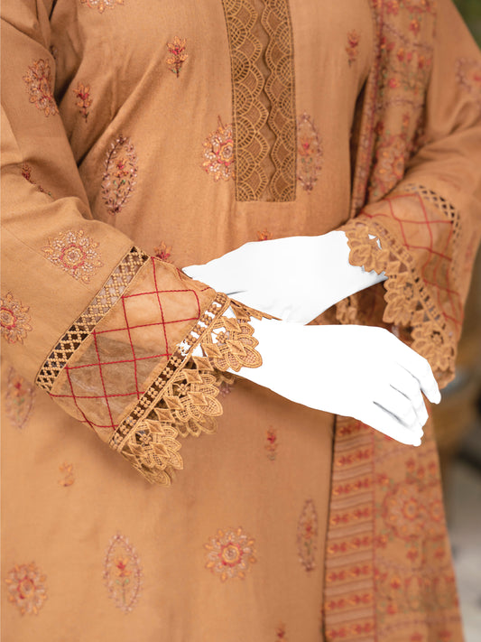 Embroidered Karandi