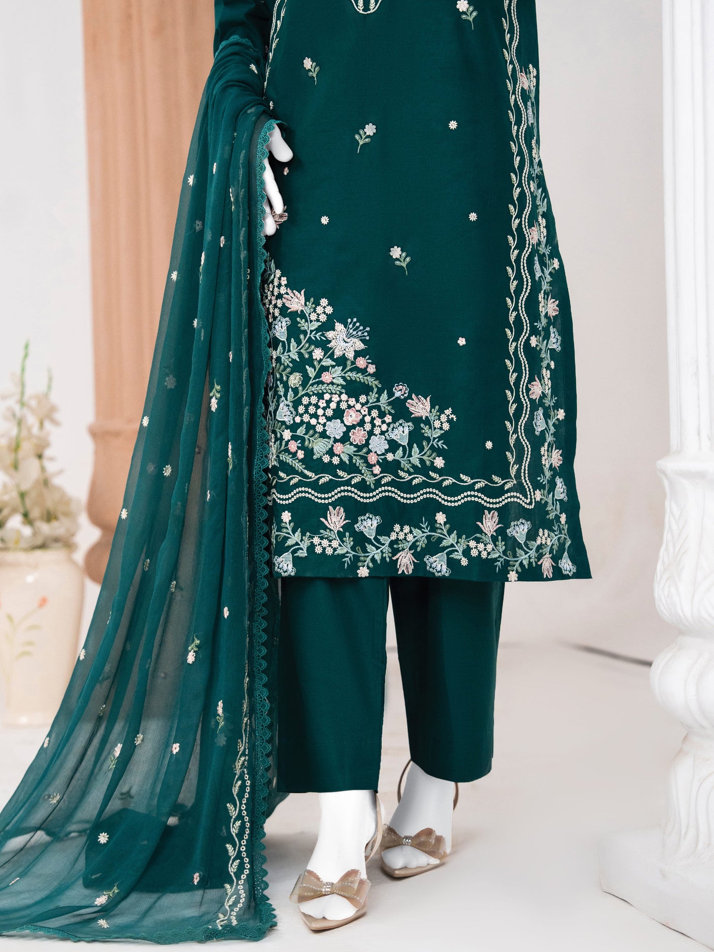 Embroidered Lawn | Stitched