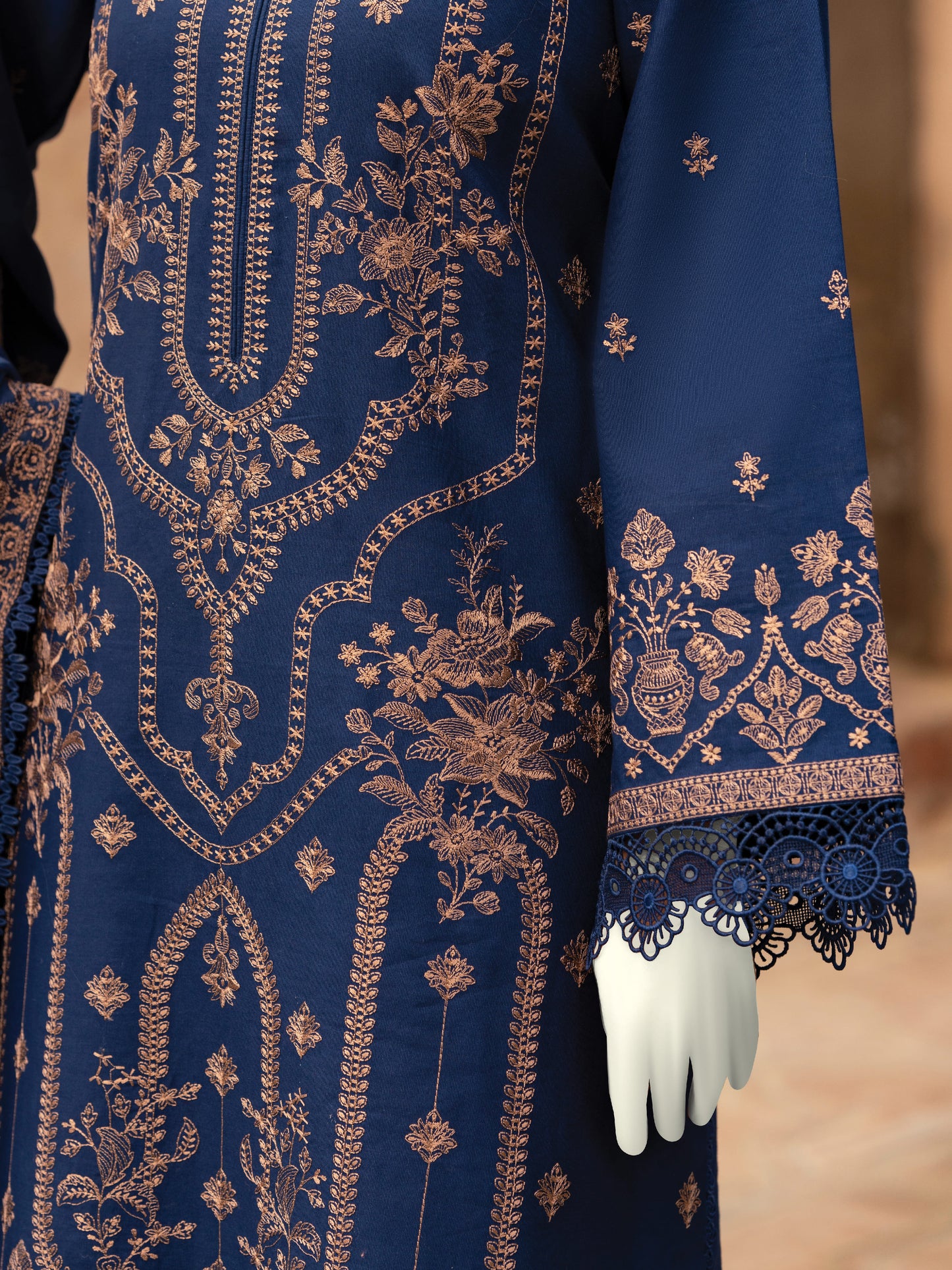 Embroidered Khaddar