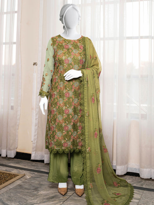 Embroidered Chiffon