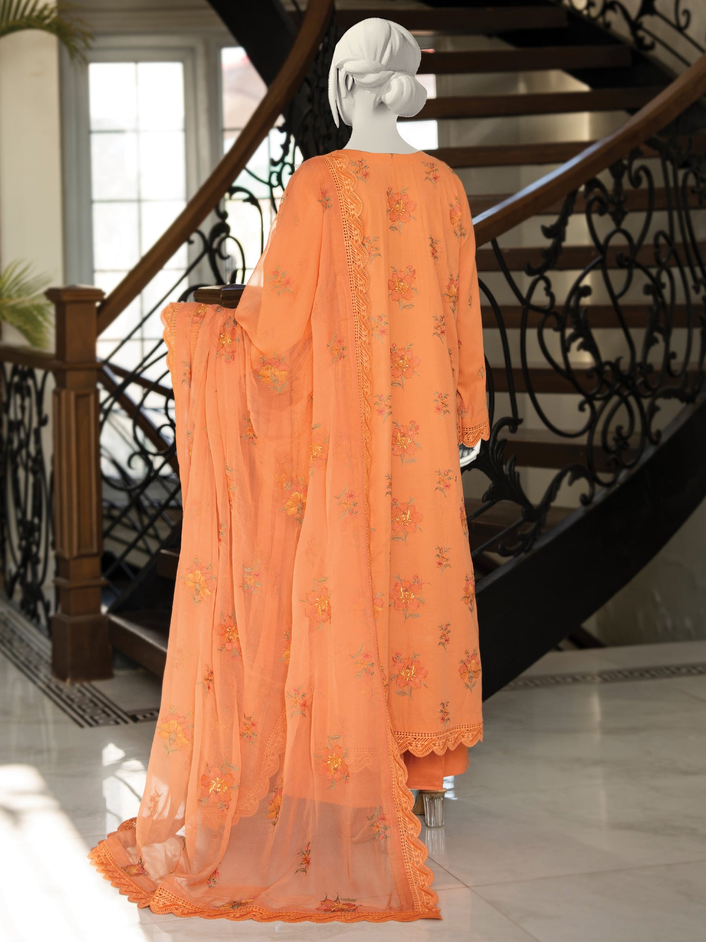 Embroidered Swiss Lawn