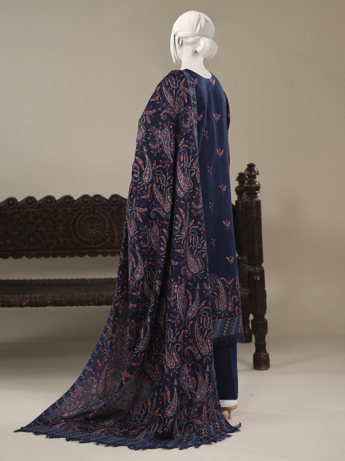 Embroidered Karandi