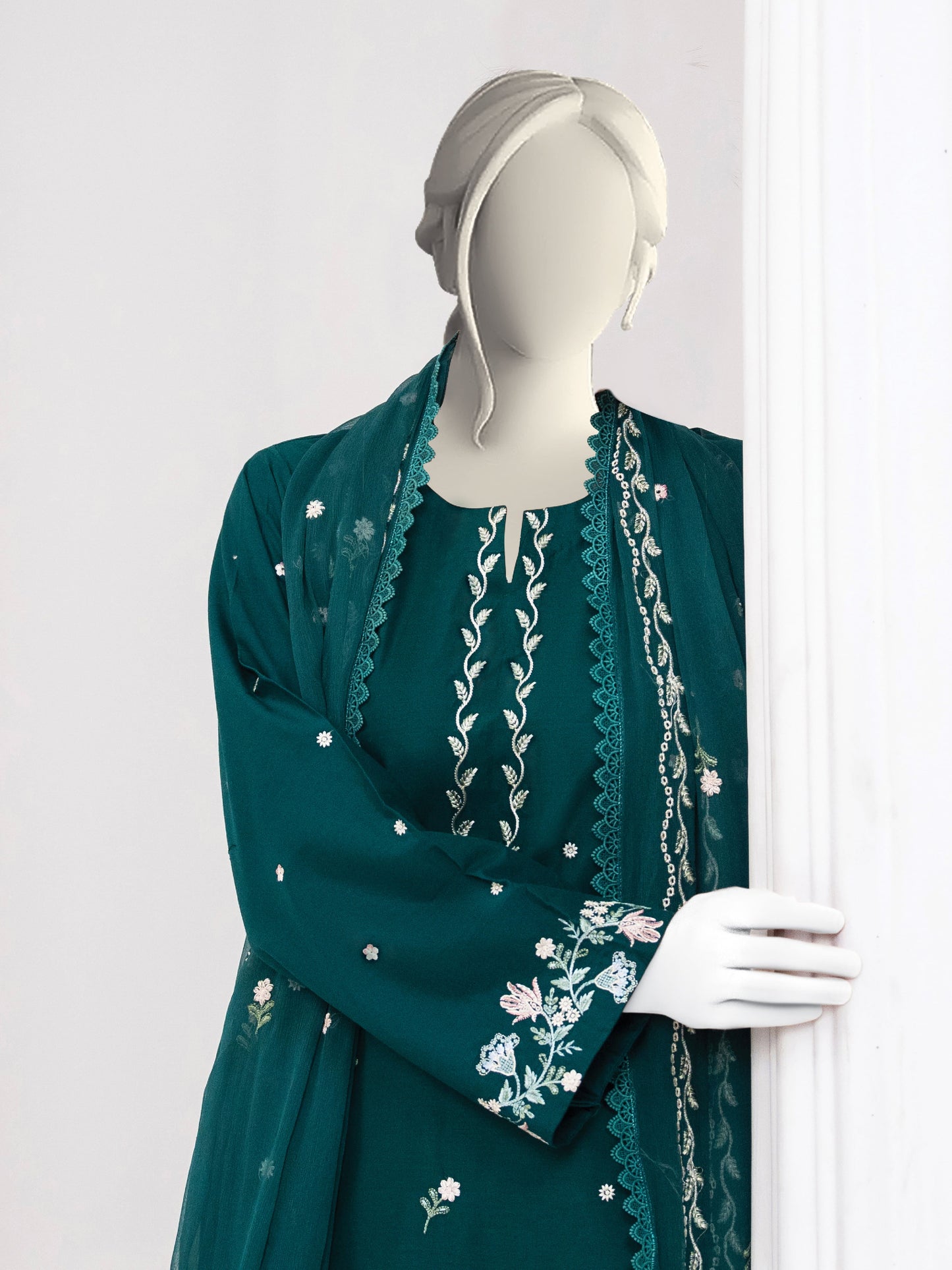 Embroidered Lawn | Stitched