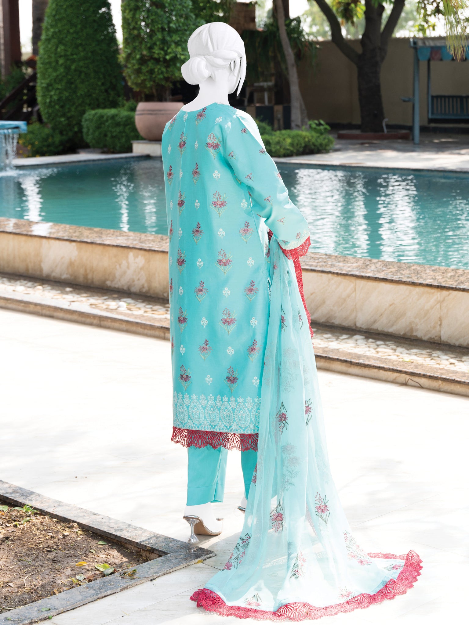 Embroidered Lawn