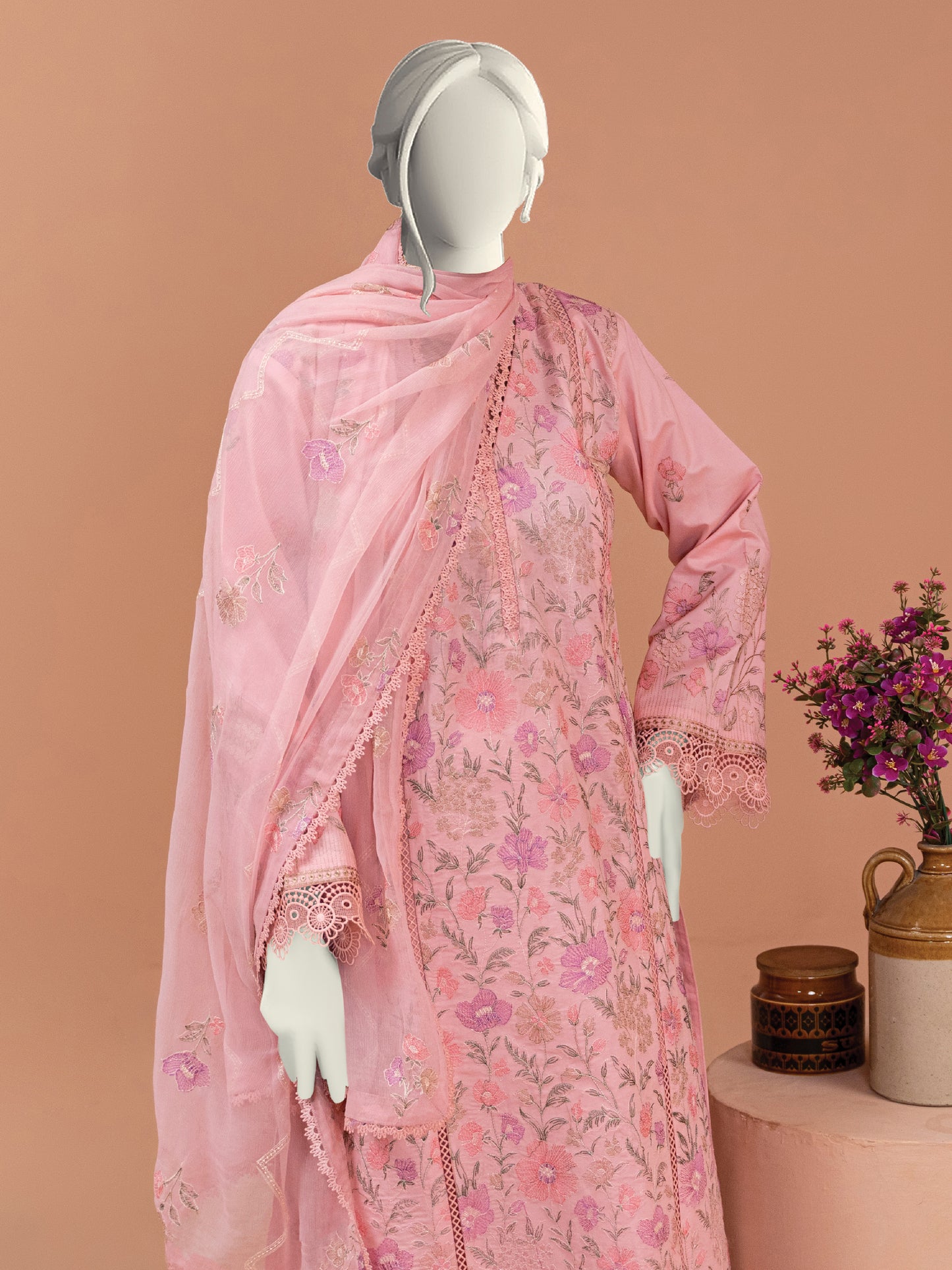 Embroidered Lawn