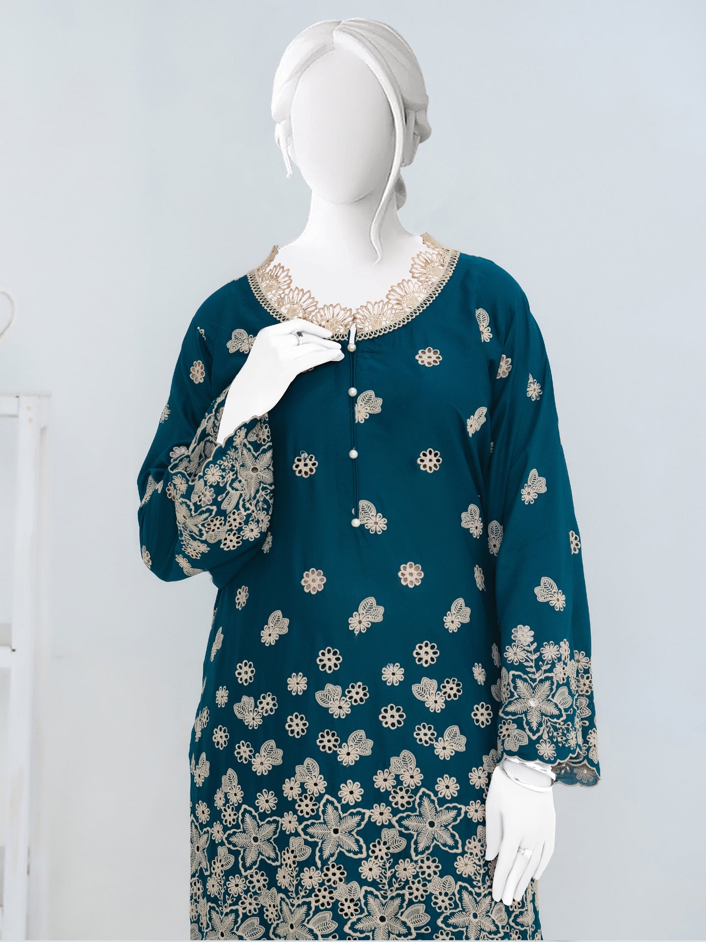 Embroidered Lawn 2PC Stitched