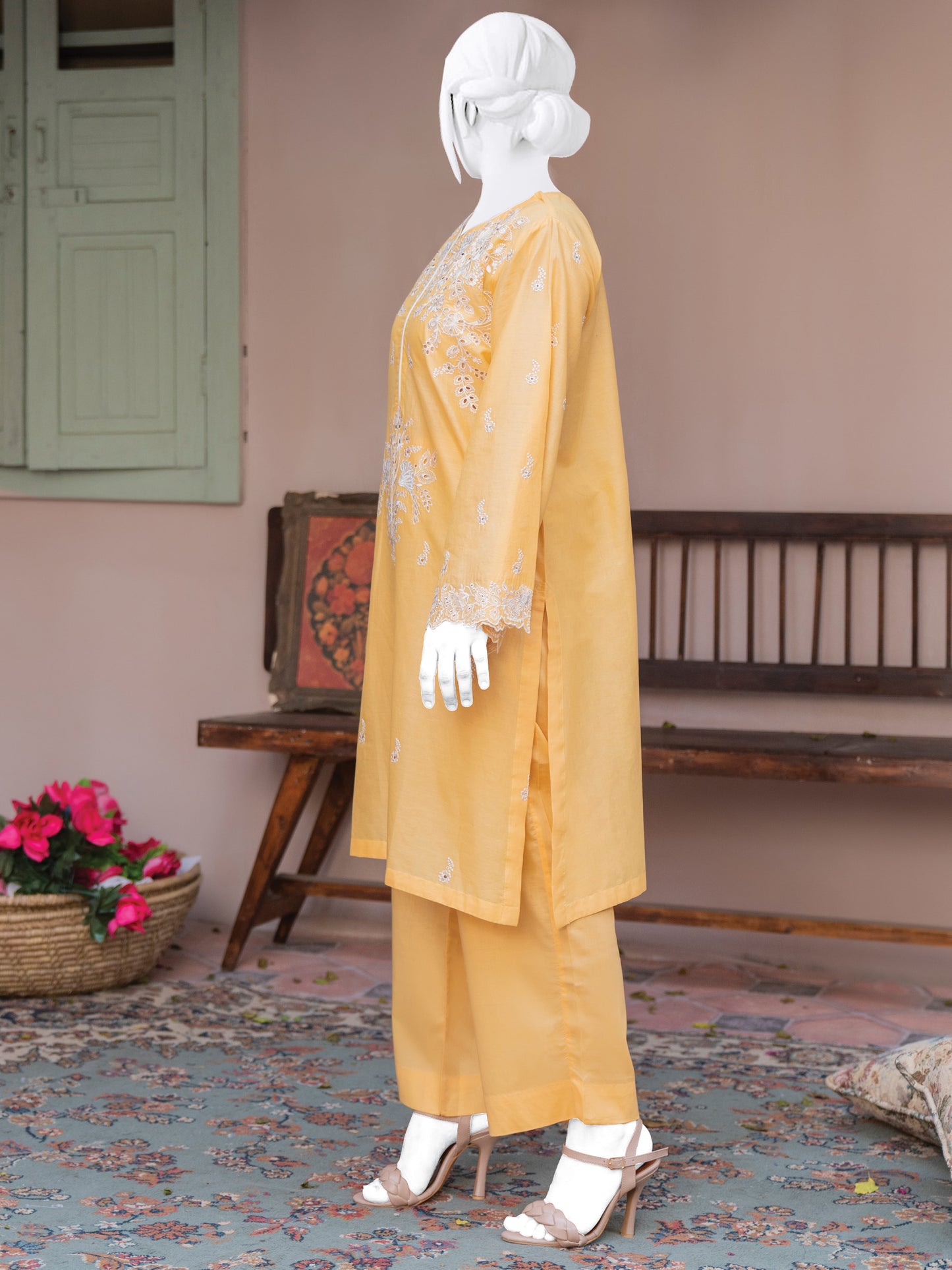 Embroidered Lawn 2PC Stitched