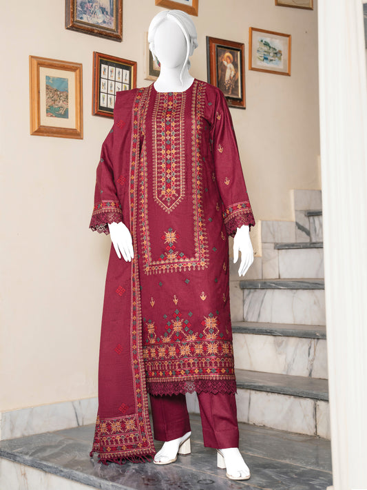 Embroidered Karandi