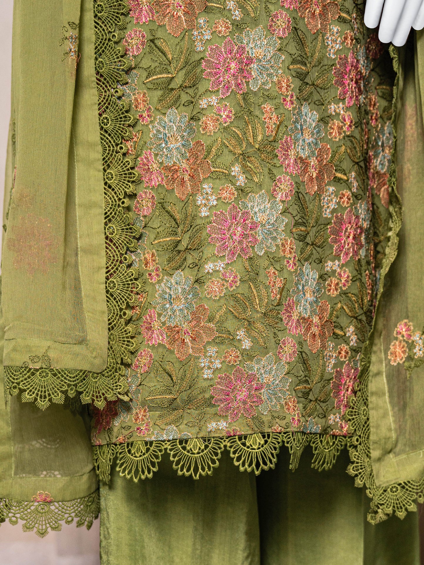 Embroidered Chiffon
