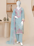 Embroidered Lawn Stitched 3-Pc