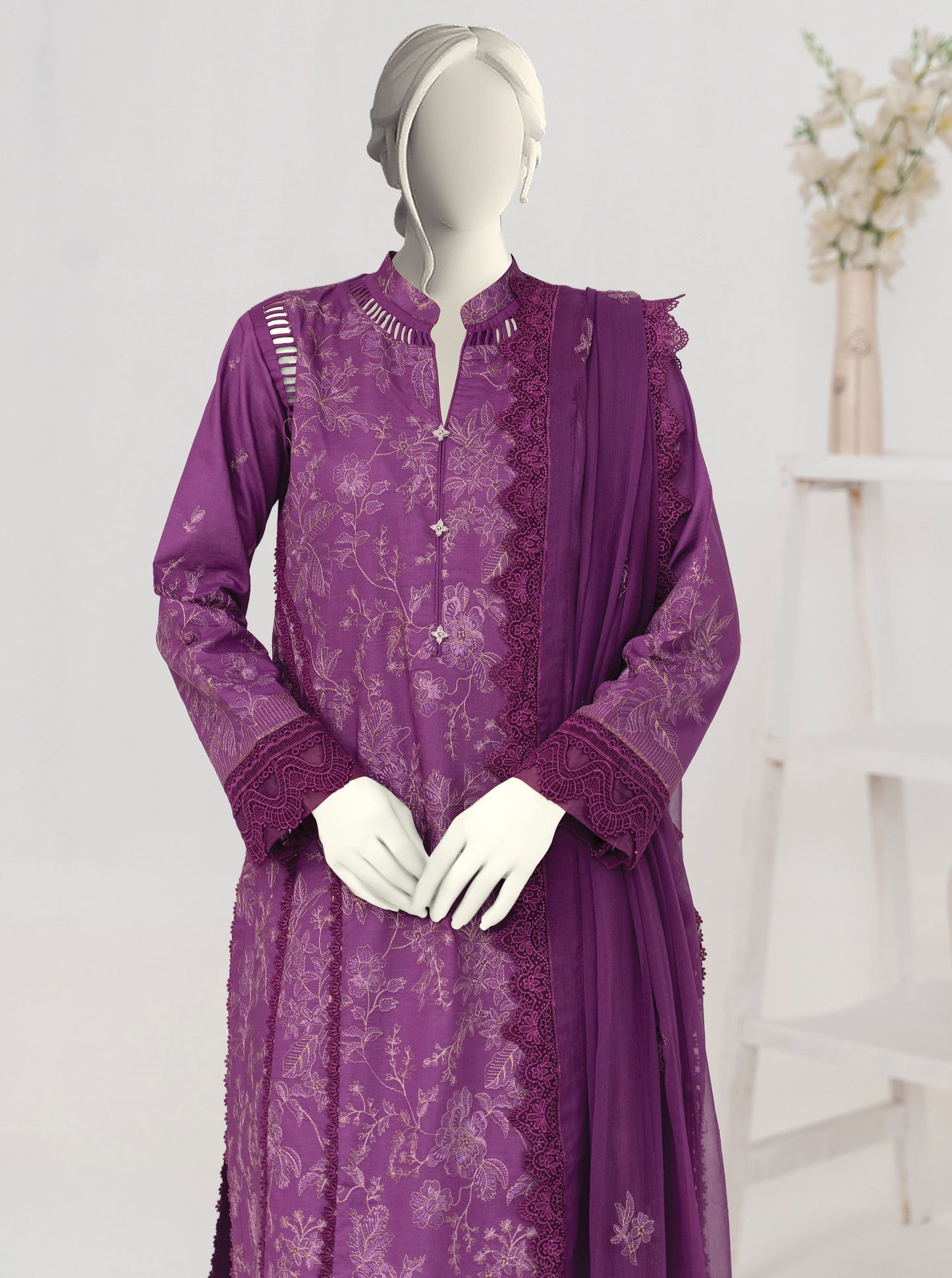 Embroidered Lawn