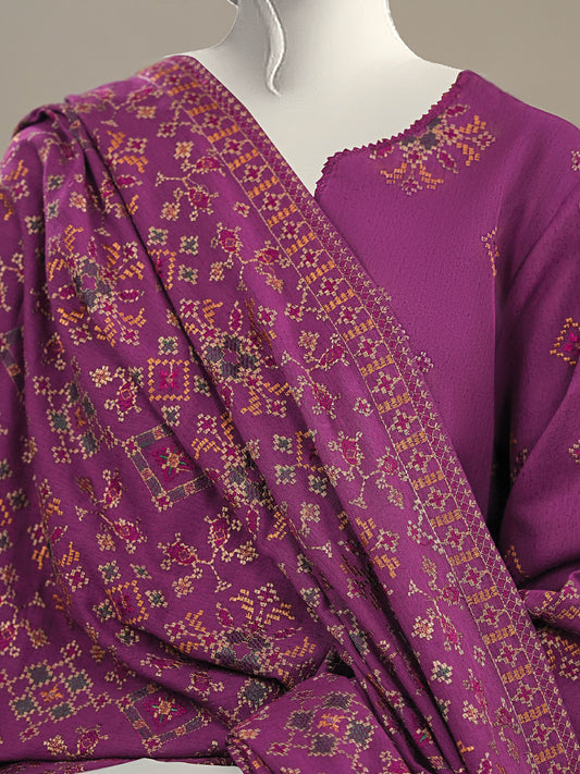 Embroidered Karandi