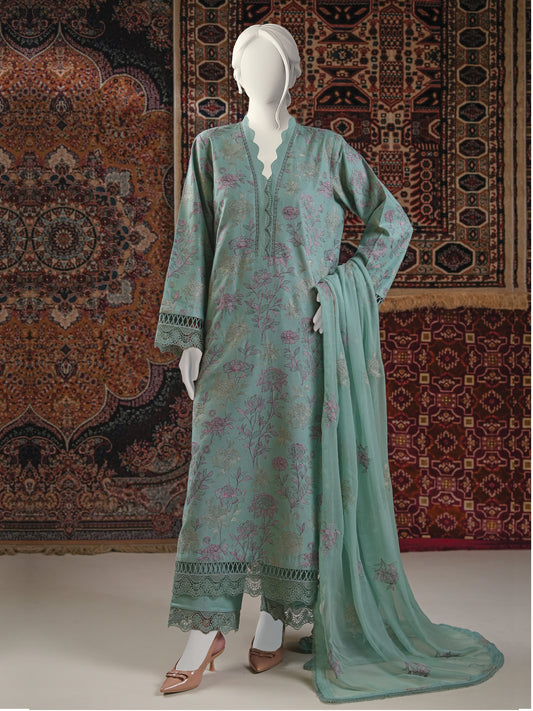 Embroidered Karandi