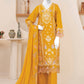 Embroidered Lawn Stitched 3-Pc