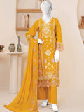 Embroidered Lawn Stitched 3-Pc