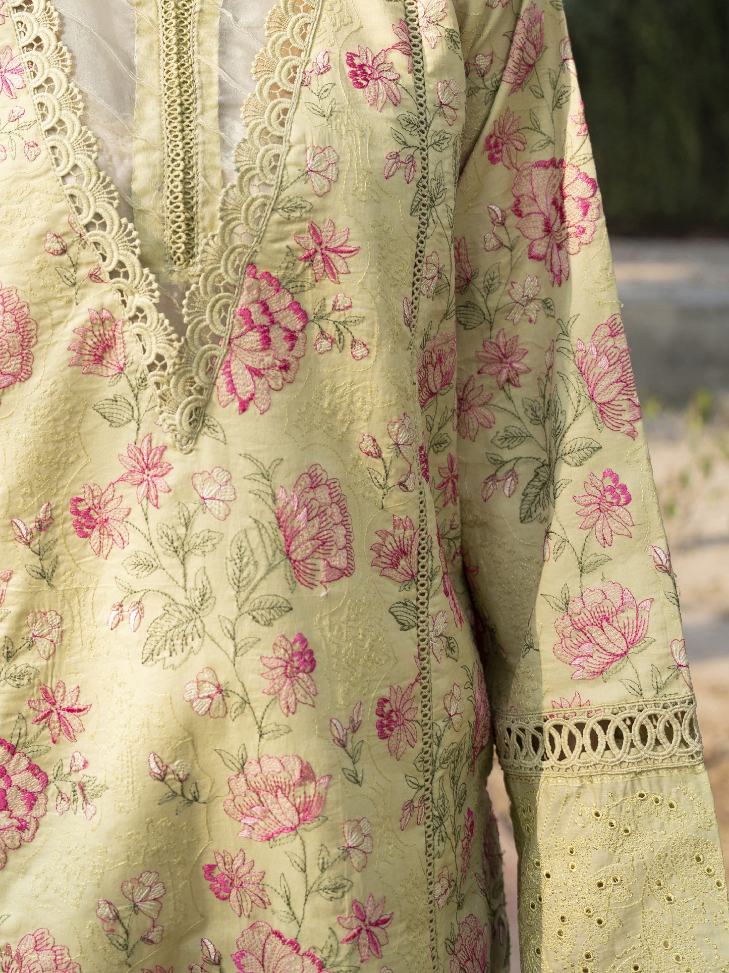 Embroidered Lawn