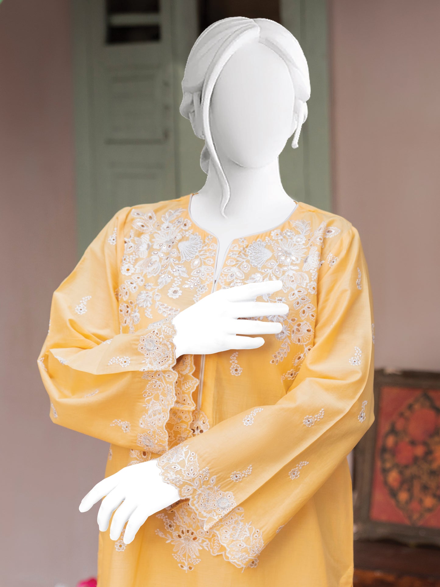 Embroidered Lawn 2PC Stitched