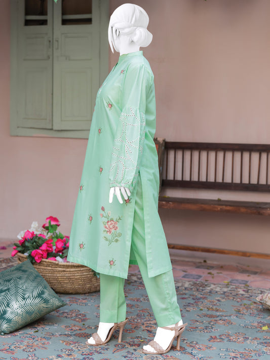 Embroidered Lawn 2PC Stitched