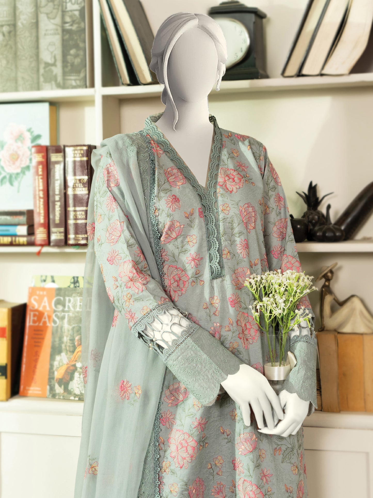 Embroidered Lawn
