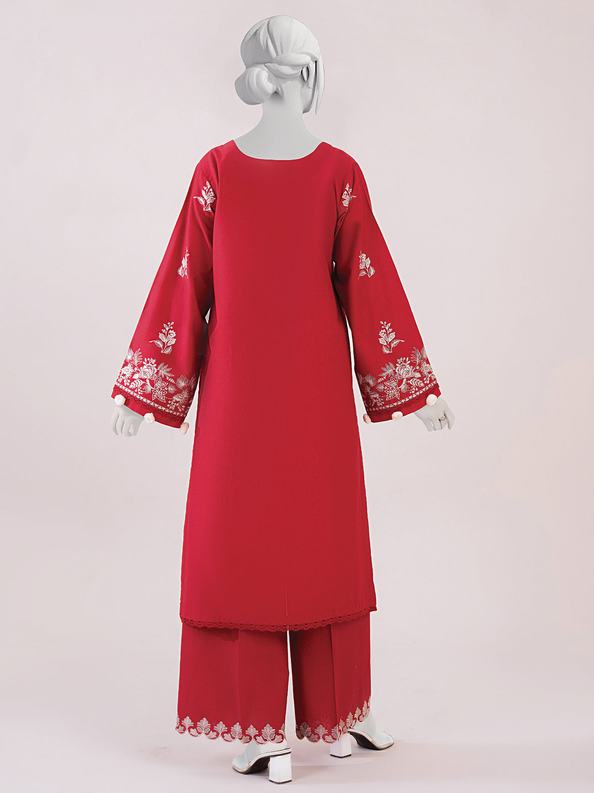Embroidered Khaddar | Stitched