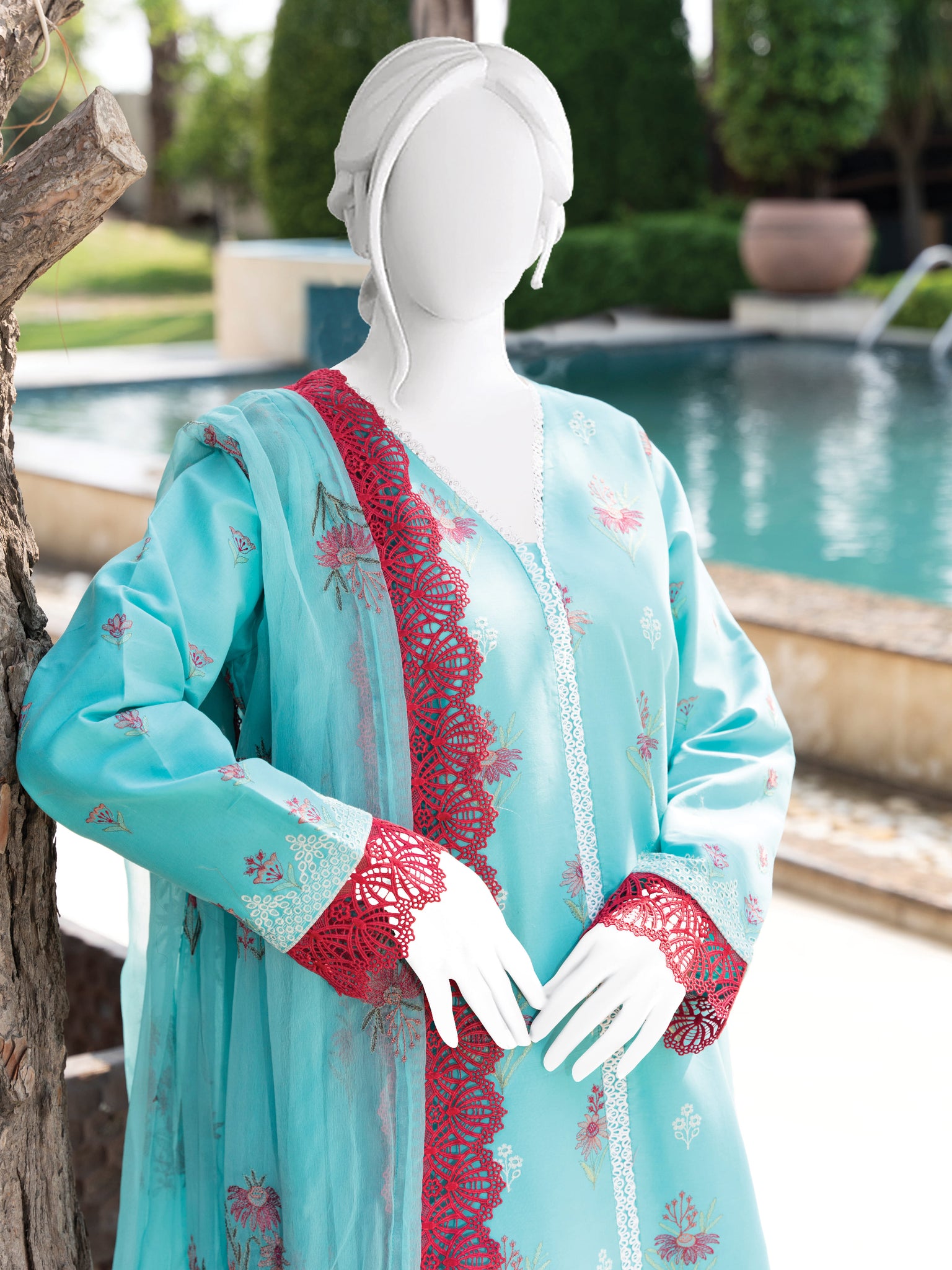 Embroidered Lawn