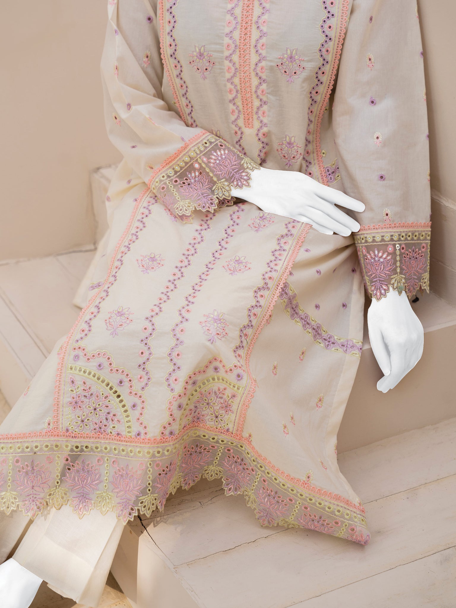 Embroidered Lawn 2PC Stitched