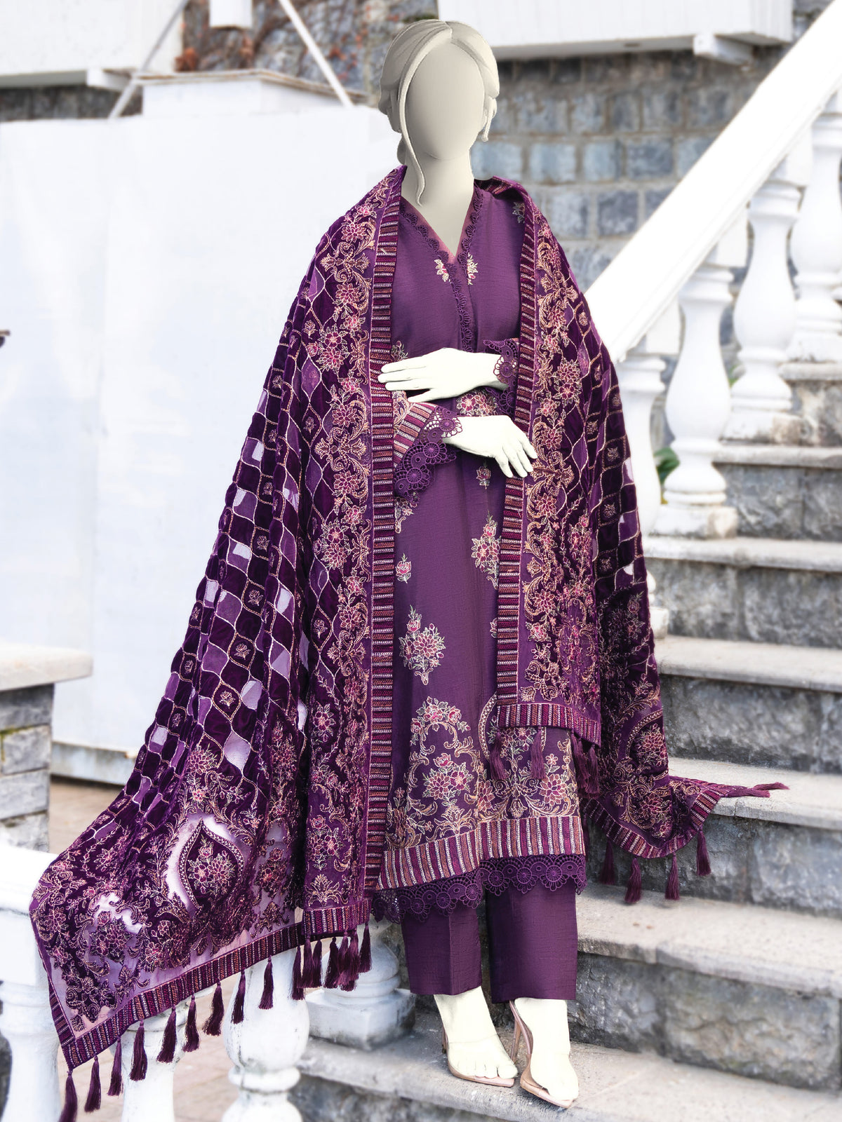 Velvet Shawl