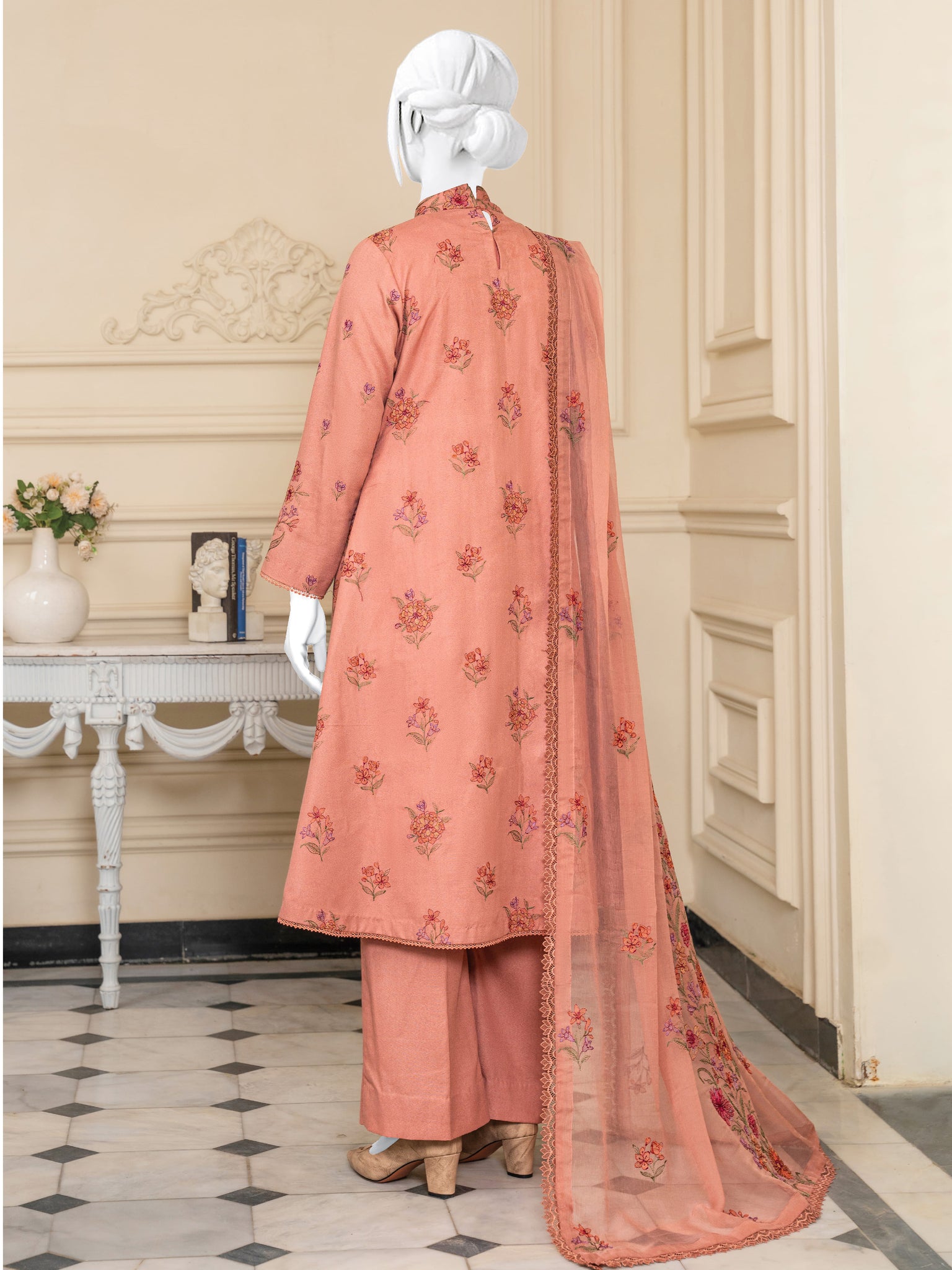 Embroidered Karandi