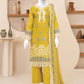 Embroidered Lawn Stitched 3-Pc