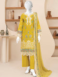Embroidered Lawn Stitched 3-Pc