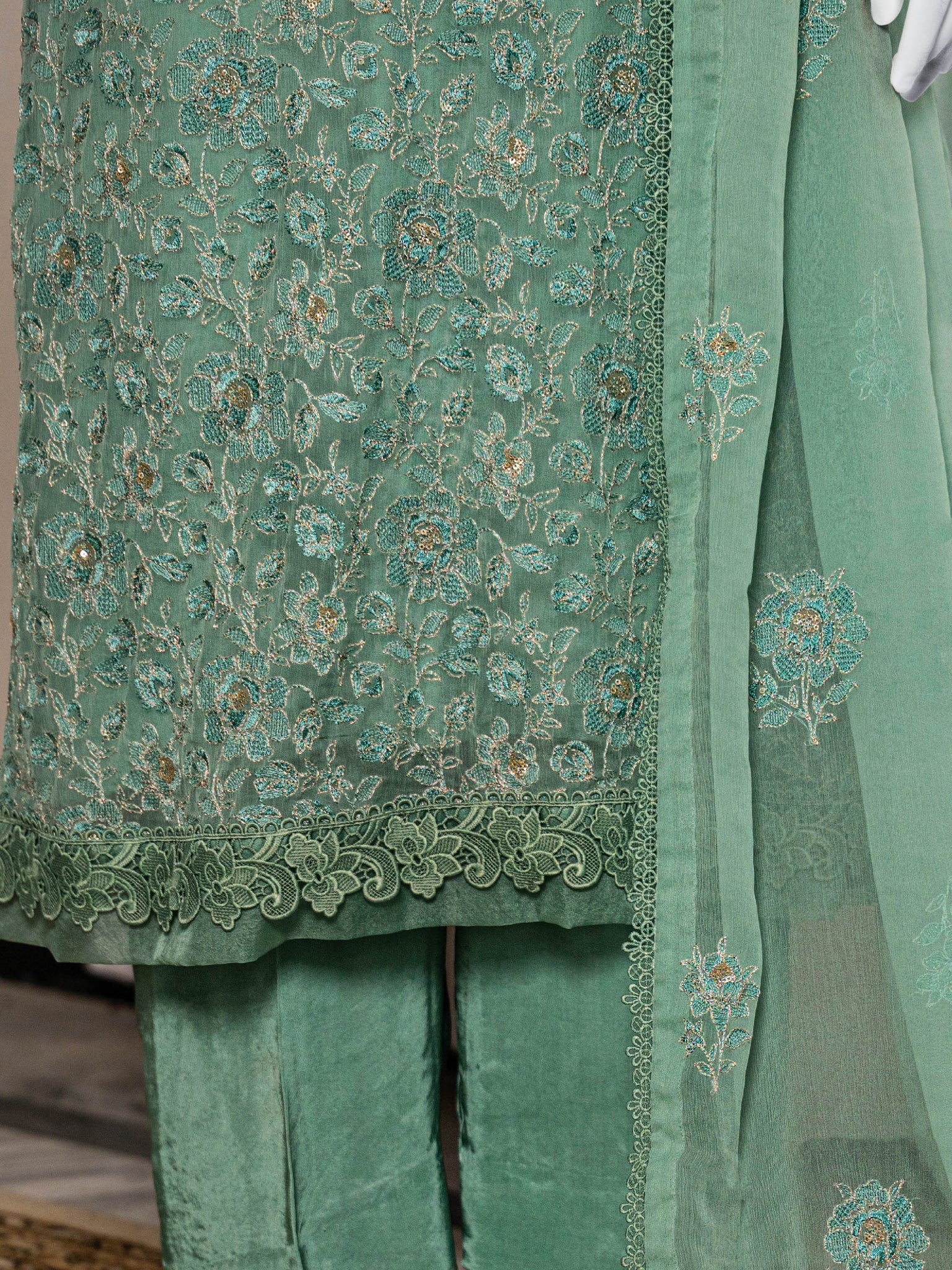 Embroidered Chiffon